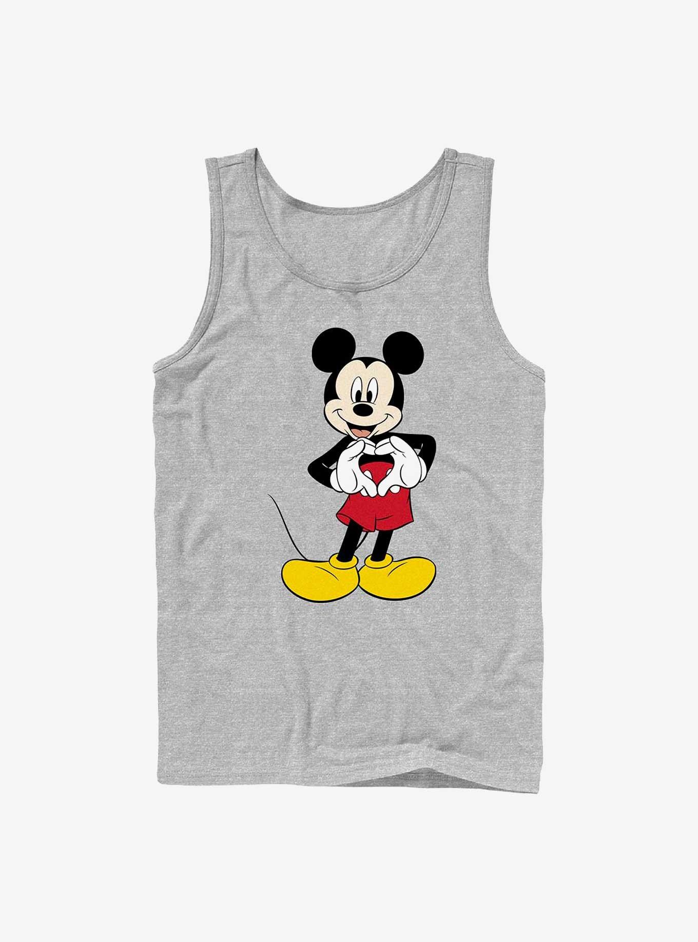Disney Mickey Mouse Mickey Love Tank Top, ATH HTR, hi-res