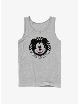 Disney Mickey Mouse Mickey Checkered Tank Top, ATH HTR, hi-res