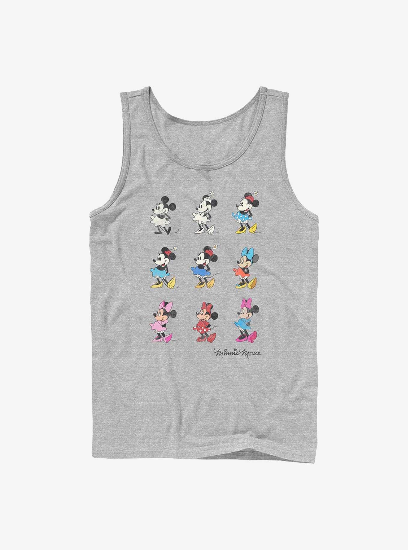 Disney Minnie Mouse Minnie Evolution Tank Top, ATH HTR, hi-res