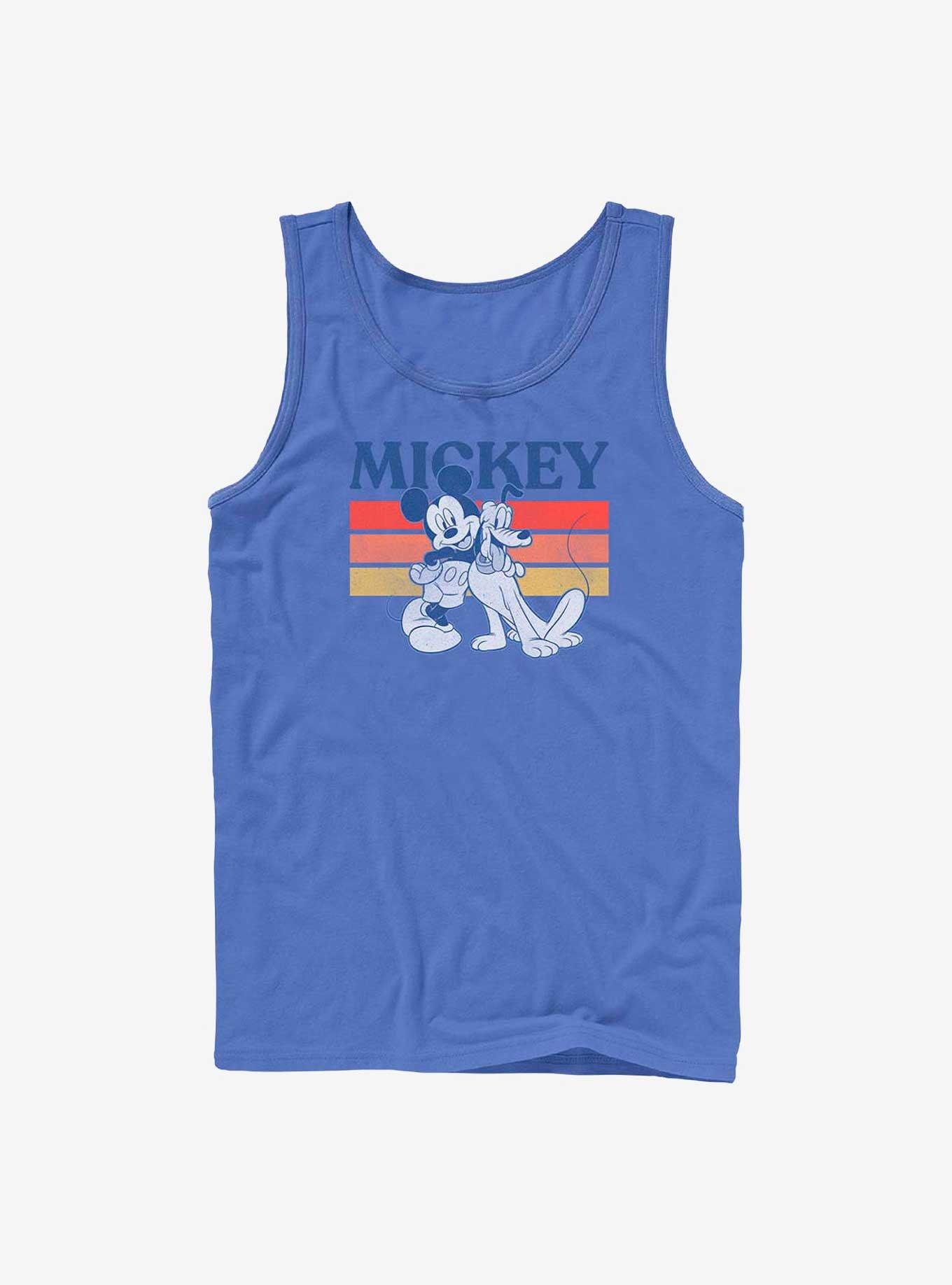 Disney Mickey Mouse & Pluto Retro Squad Tank Top, ROYAL, hi-res