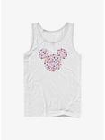 Disney Mickey Mouse Stars And Ears Tank Top, WHITE, hi-res
