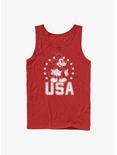 Disney Mickey Mouse USA Mickey Tank Top, RED, hi-res