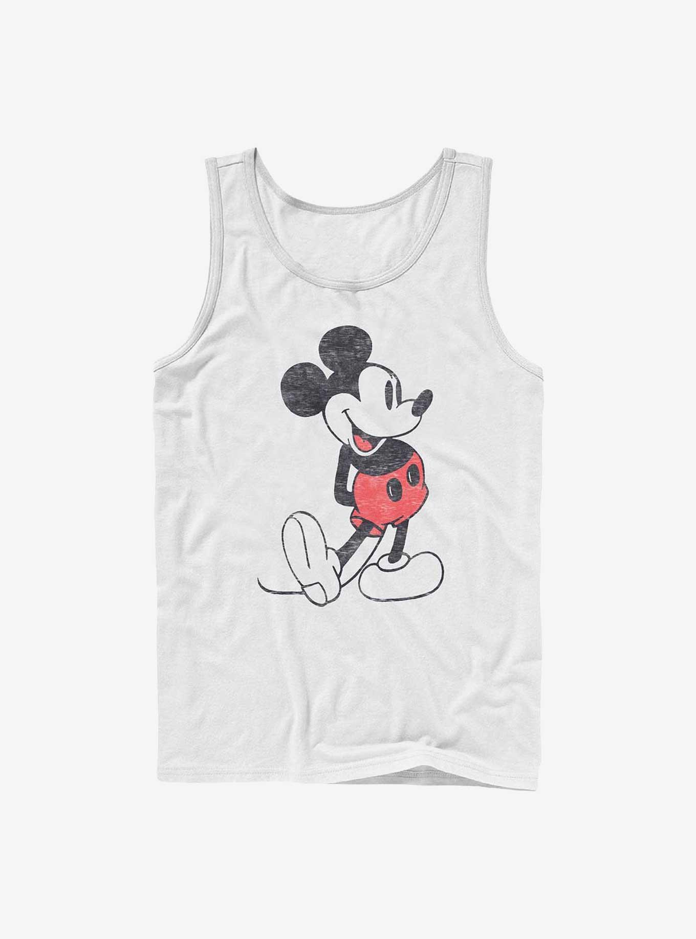 Disney Mickey Mouse Vintage Classic Tank Top, WHITE, hi-res