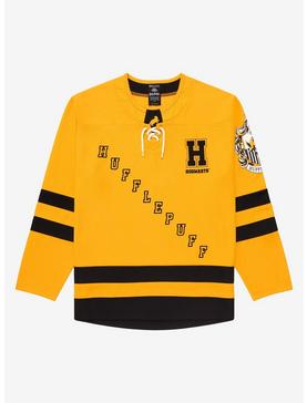 Plus Size Harry Potter Hufflepuff Hockey Jersey - BoxLunch Exclusive, , hi-res