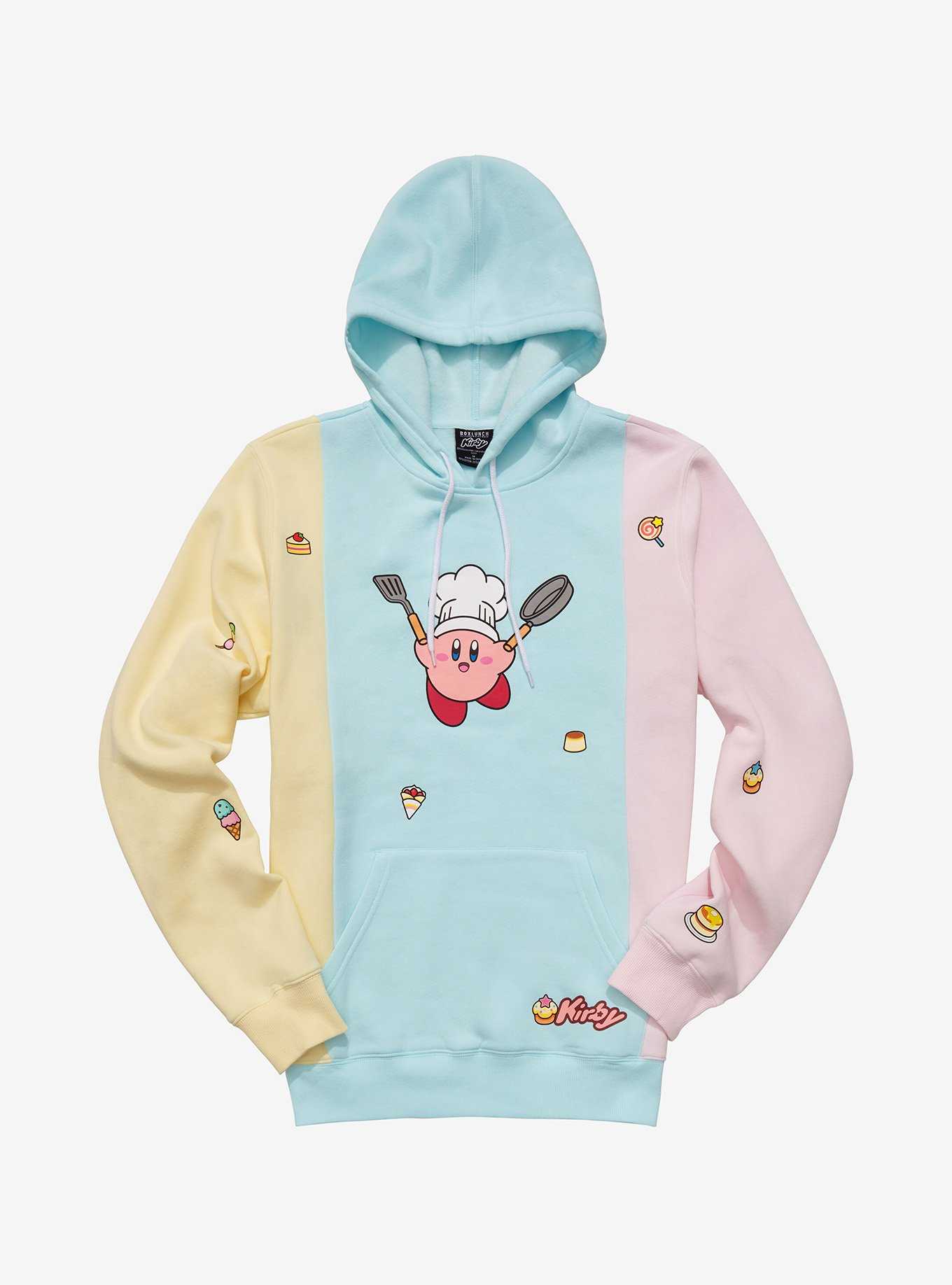 Nintendo Kirby Chef Kirby Color Blocked Hoodie BoxLunch