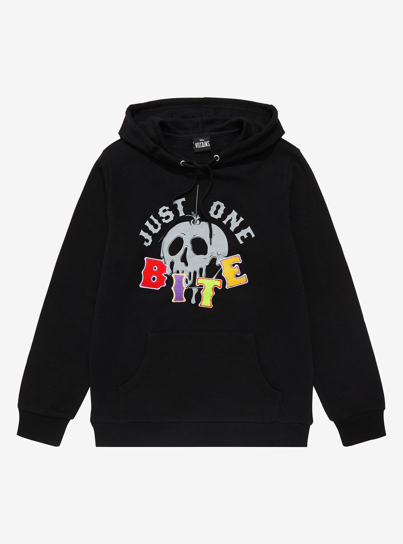 Disney Villains Evil Queen Just One Bite Hoodie - BoxLunch Exclusive, BLACK, hi-res
