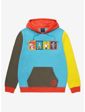 Plus Size Jujutsu Kaisen End Credits Color Block Hoodie - BoxLunch Exclusive, , hi-res