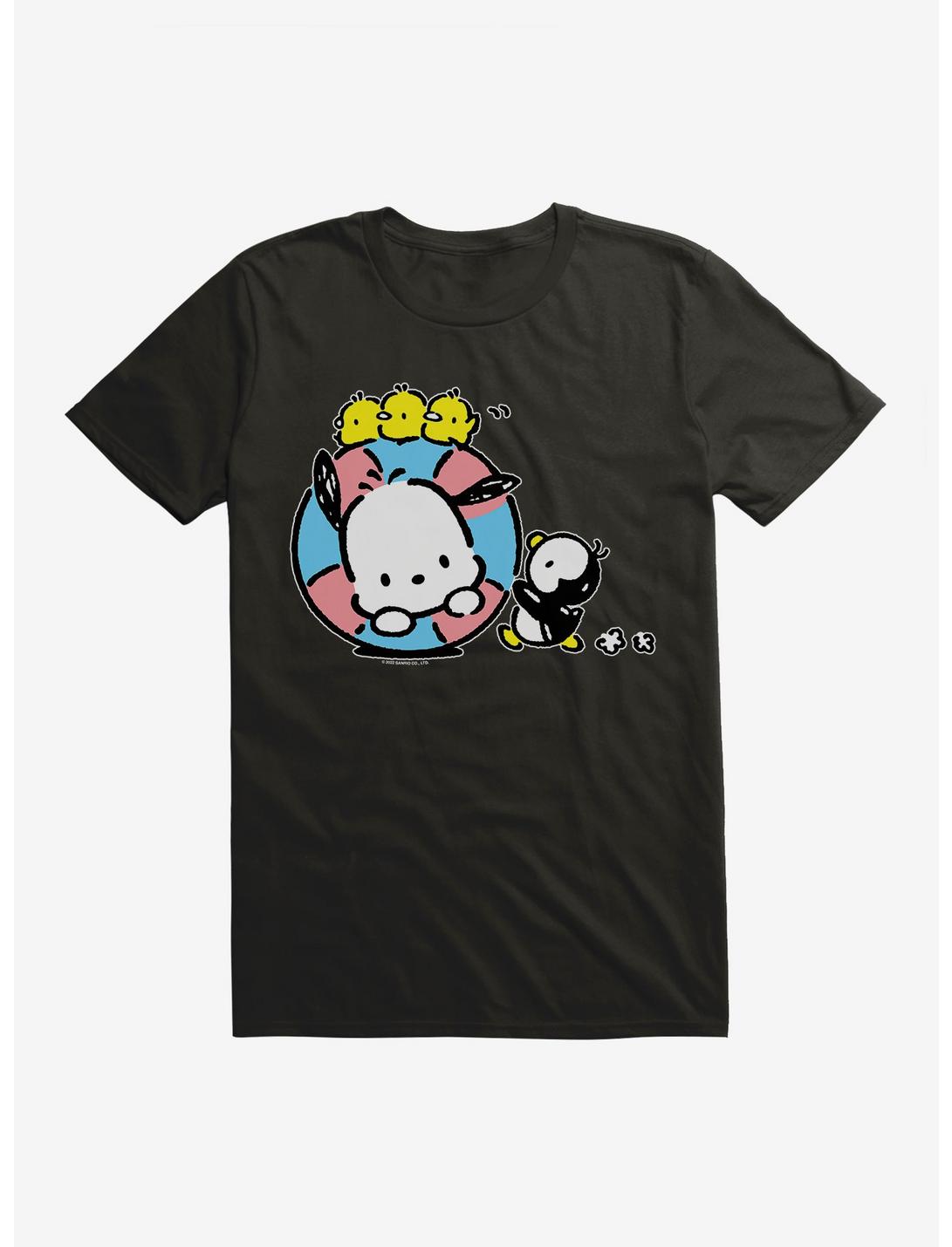 Pochacco Swimming With Friends T-Shirt, , hi-res