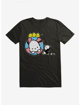 Pochacco Swimming With Friends T-Shirt, , hi-res
