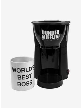 Plus Size The Office Single Cup Coffee Maker with World's Best Boss Mug, , hi-res