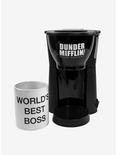 The Office Single Cup Coffee Maker with World's Best Boss Mug, , hi-res