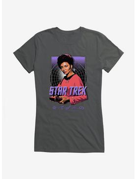 Star Trek Nyota Uhura Portrait Girls T-Shirt, CHARCOAL, hi-res