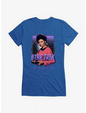 Star Trek Nyota Uhura Portrait Girls T-Shirt, ROYAL, hi-res