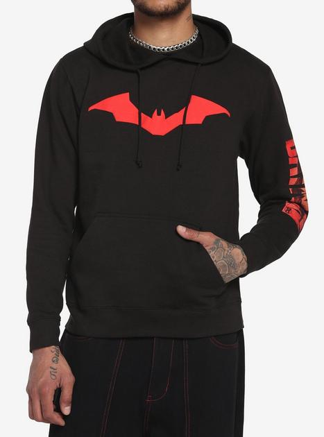 DC Comics The Batman Batarang Hoodie Hot Topic