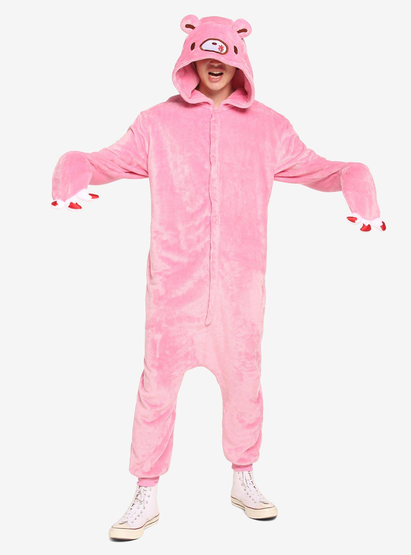 Pink gloomy bear onesie new arrivals