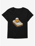 Gudetama On Toast Womens T-Shirt Plus Size, , hi-res