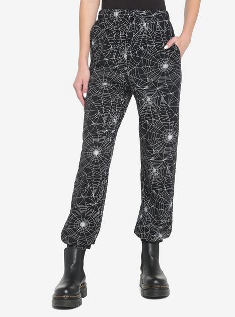 Spiderweb Girls Jogger Pants | Hot Topic