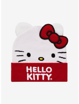 Hello Kitty Figural Beanie, , hi-res
