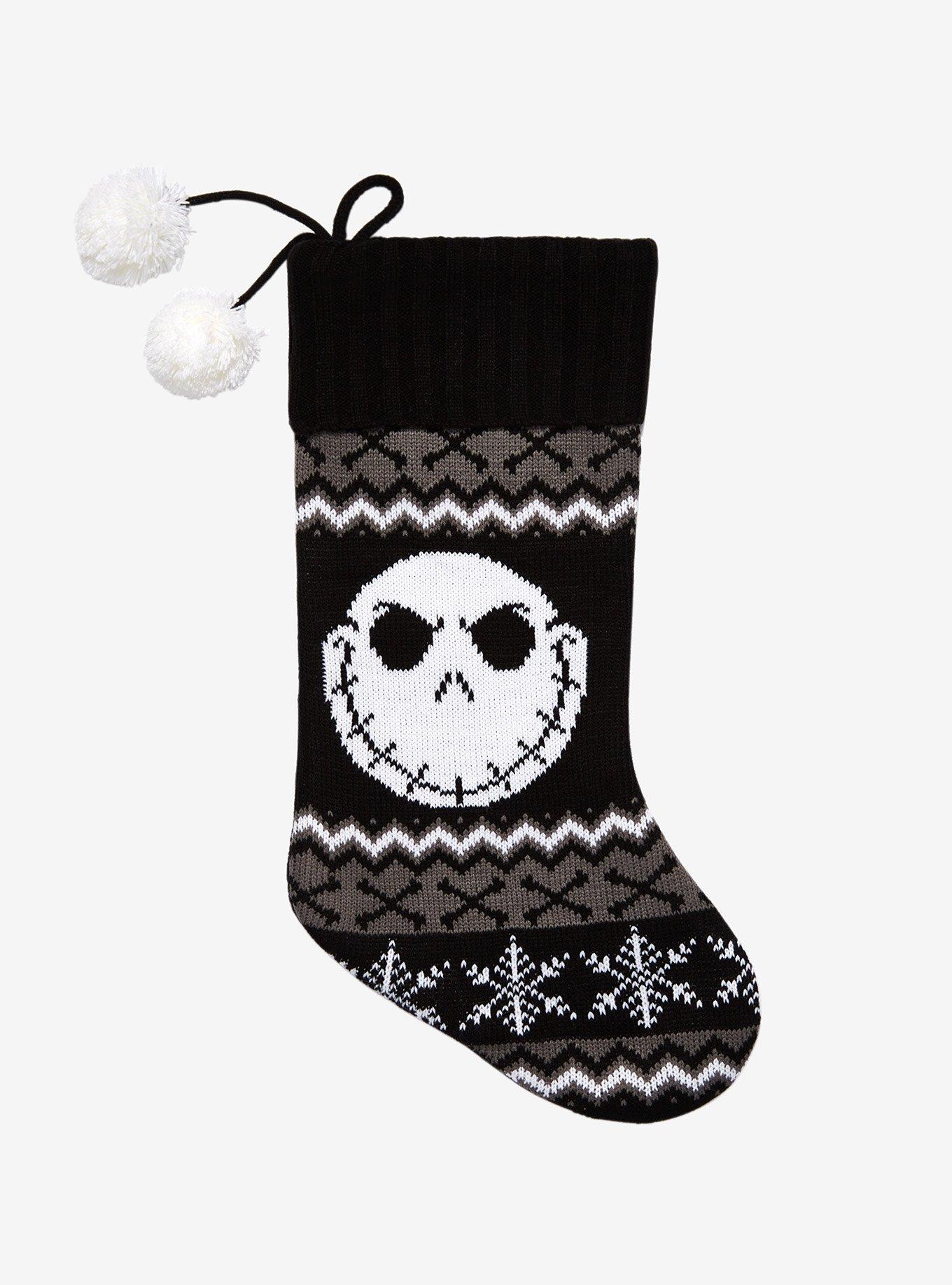 The Nightmare Before Christmas Jack Knit Stocking Hot Topic Exclusive Hot Topic