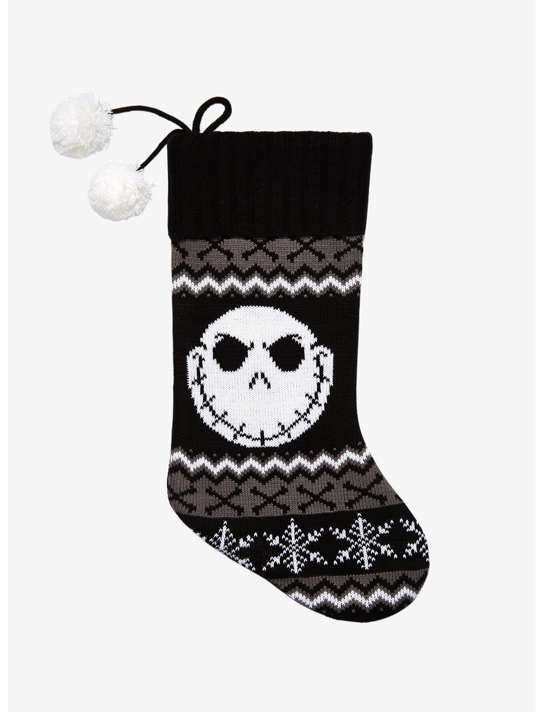 The Nightmare Before Christmas Jack Knit Stocking Hot Topic Exclusive, , hi-res