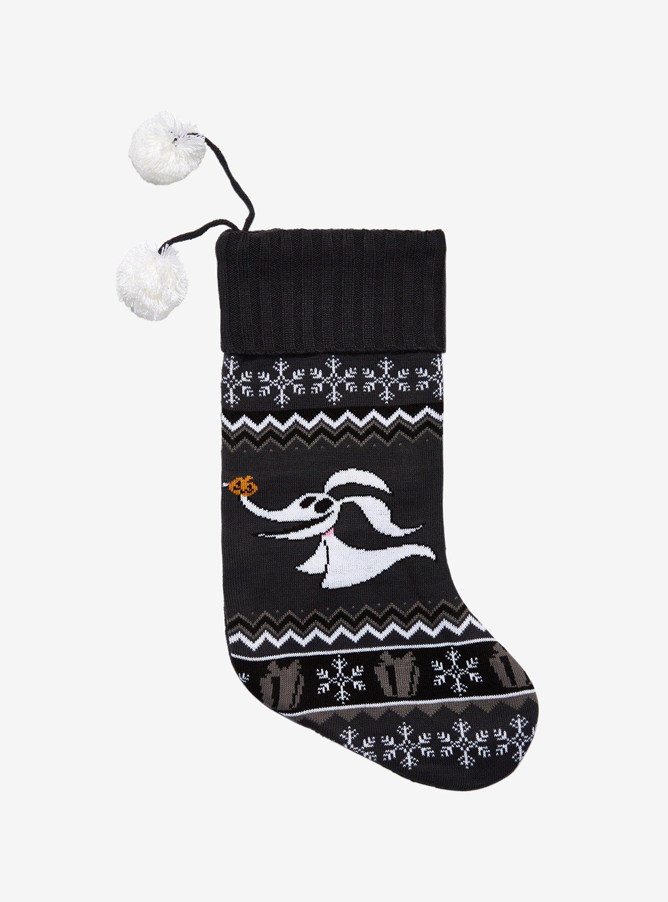 The Nightmare Before Christmas Zero Knit Stocking Hot Topic Exclusive