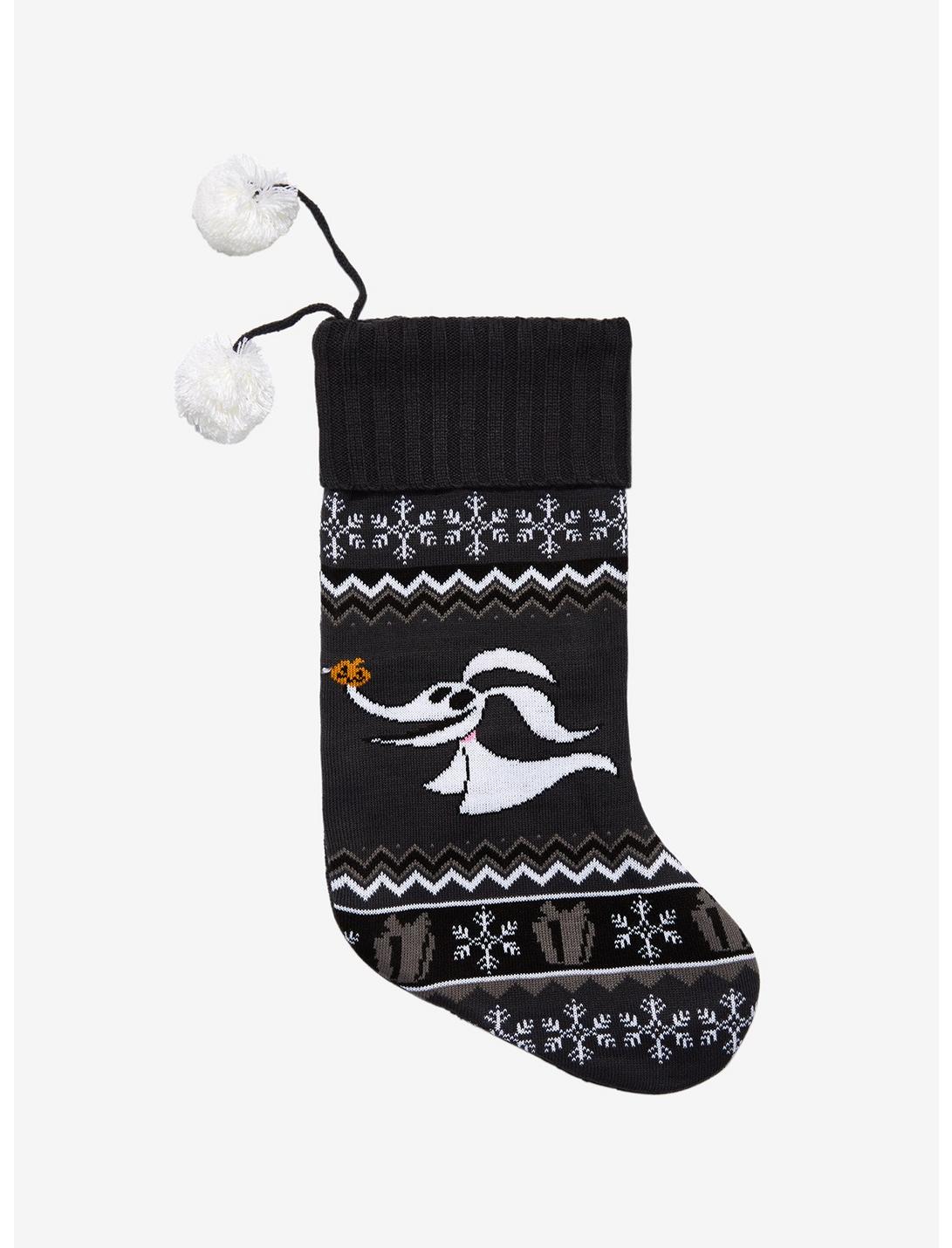 The Nightmare Before Christmas Zero Knit Stocking Hot Topic Exclusive, , hi-res