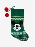 Disney Mickey Mouse Knit Stocking Hot Topic Exclusive, , hi-res