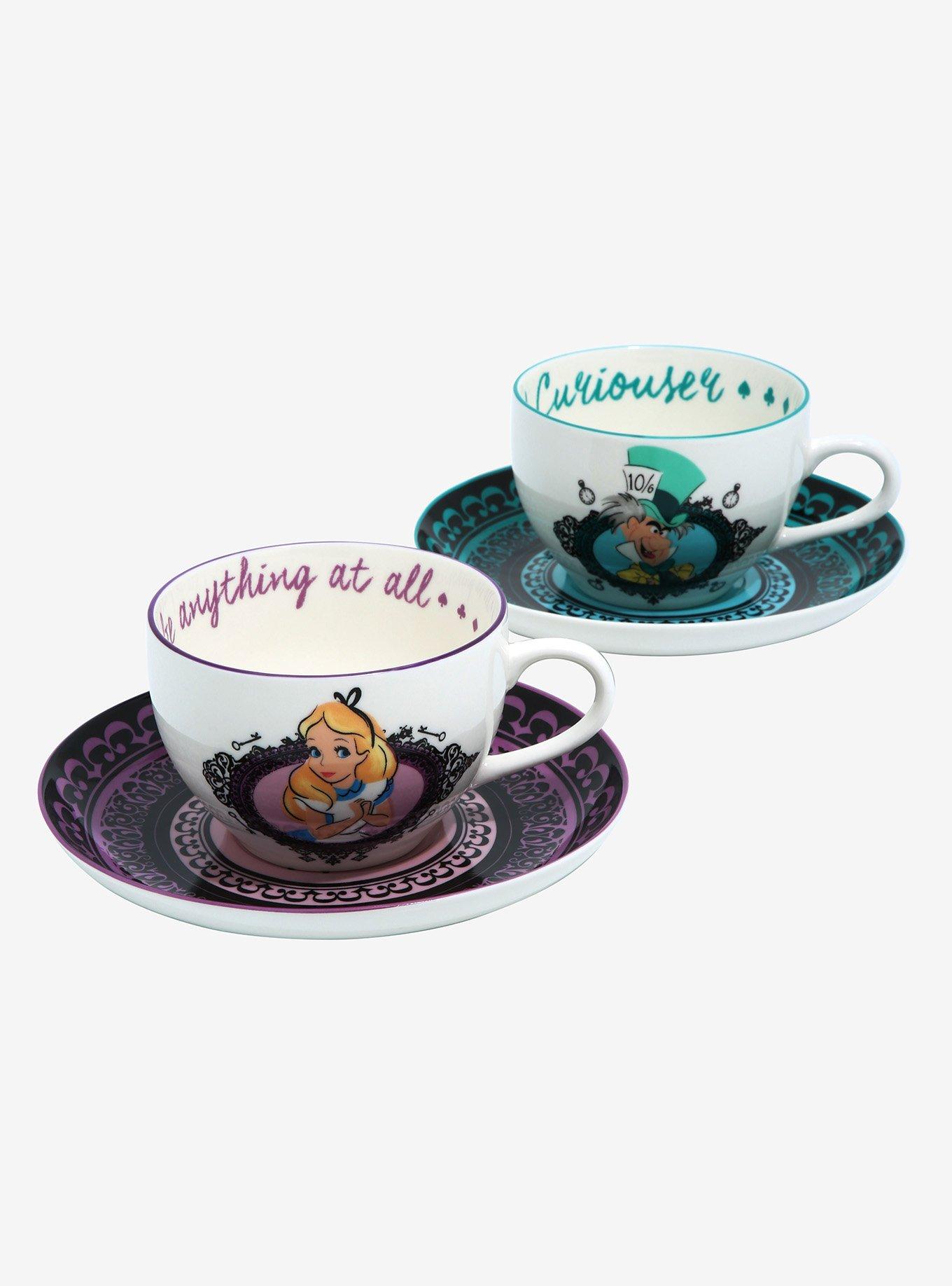 Alice in Wonderland tea cup and saucer, Disney