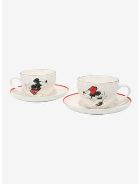 Disney Mickey Mouse & Minnie Mouse Kiss Teacup Set, , hi-res