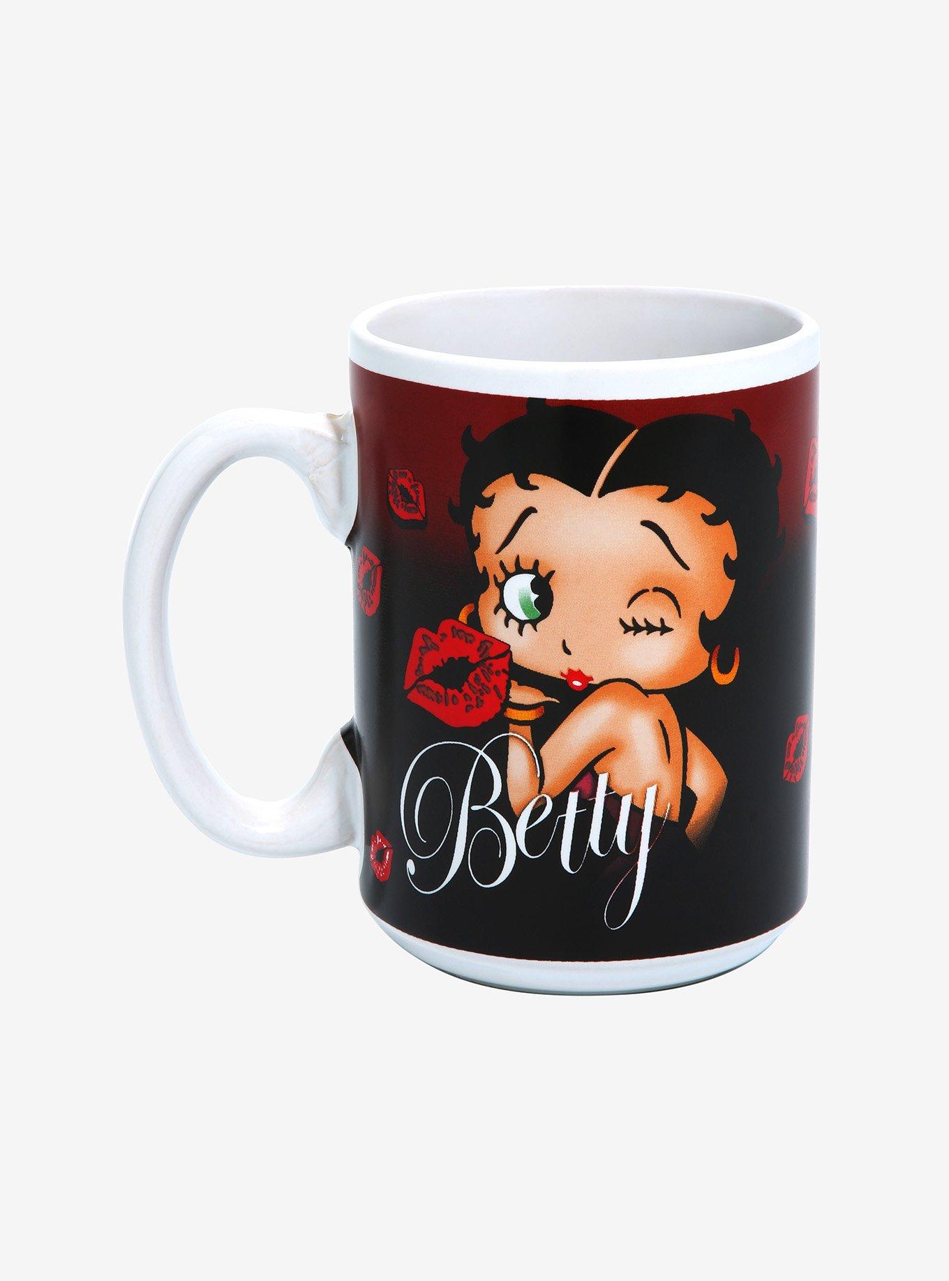 Betty Boop Beautiful Betty Red Lips Mug