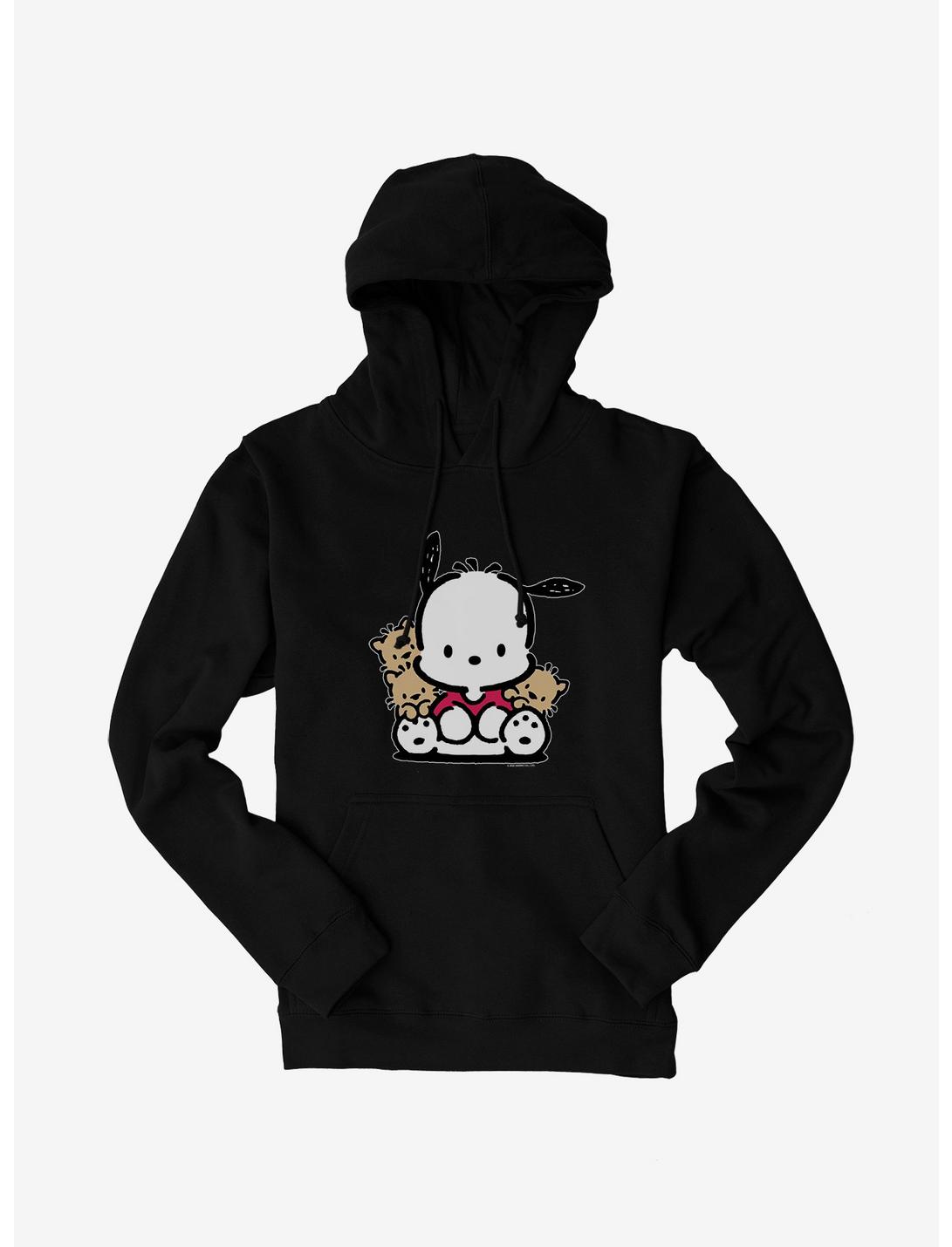 Pochacco Sitting With Friends Hoodie, , hi-res