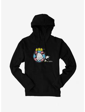 Pochacco Swimming With Friends Hoodie, , hi-res