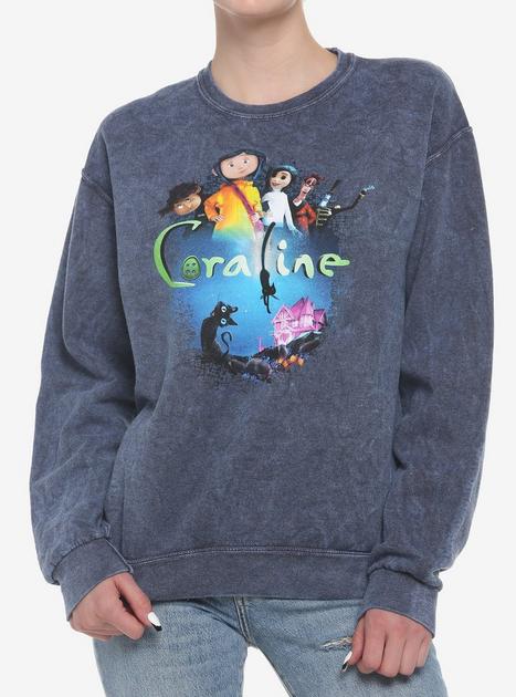 Coraline Crystal Wool Cashmere Crewneck Sweater