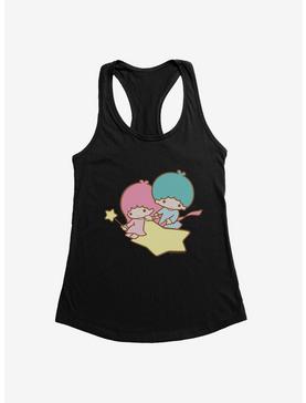 Plus Size Little Twin Stars Flying Over Womens Tank Top, , hi-res