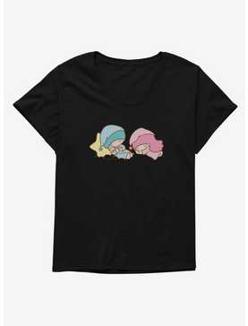 Little Twin Stars Bed Time Womens T-Shirt Plus Size, , hi-res