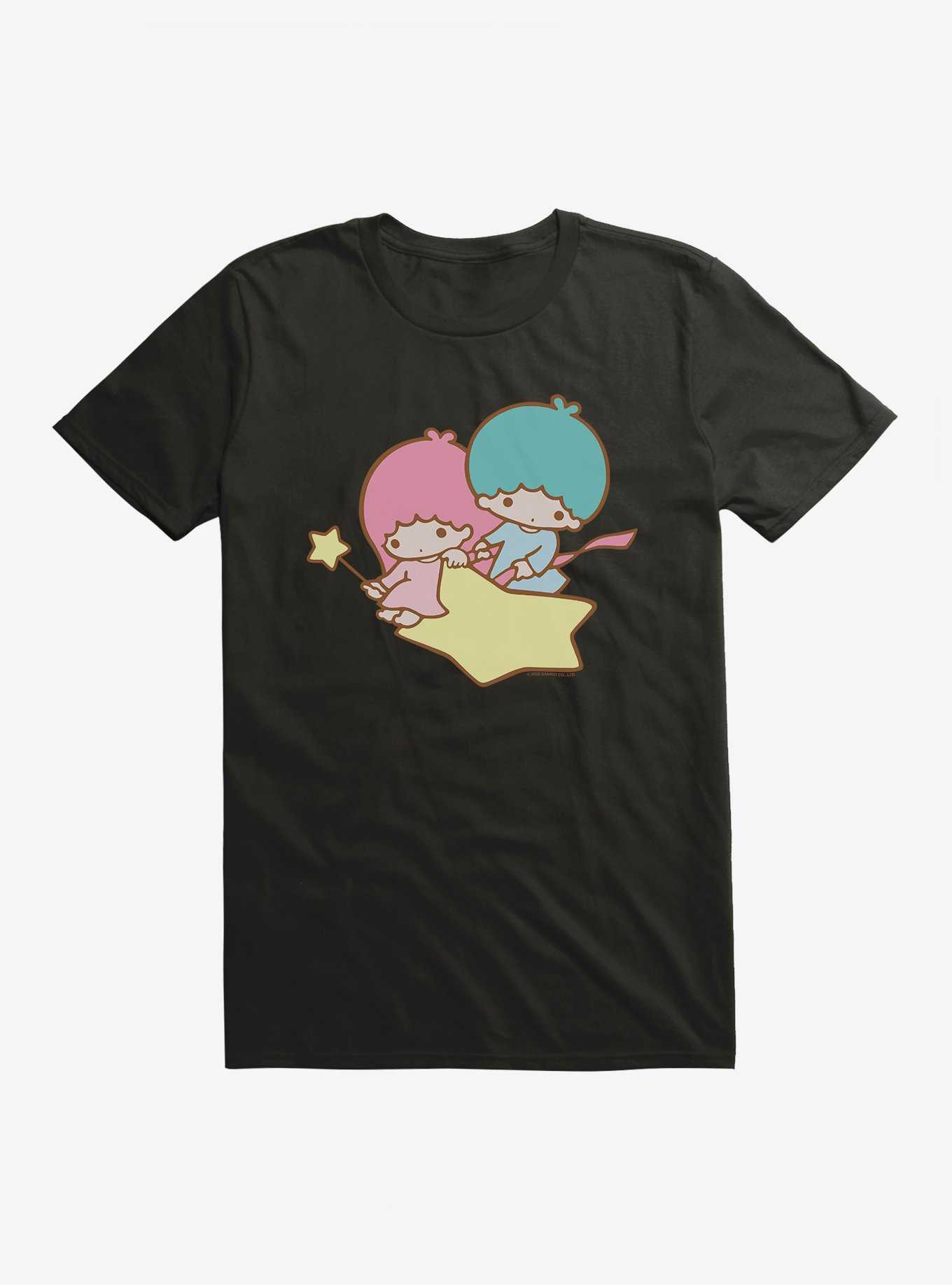 Little Twin Stars Flying Over T-Shirt, , hi-res