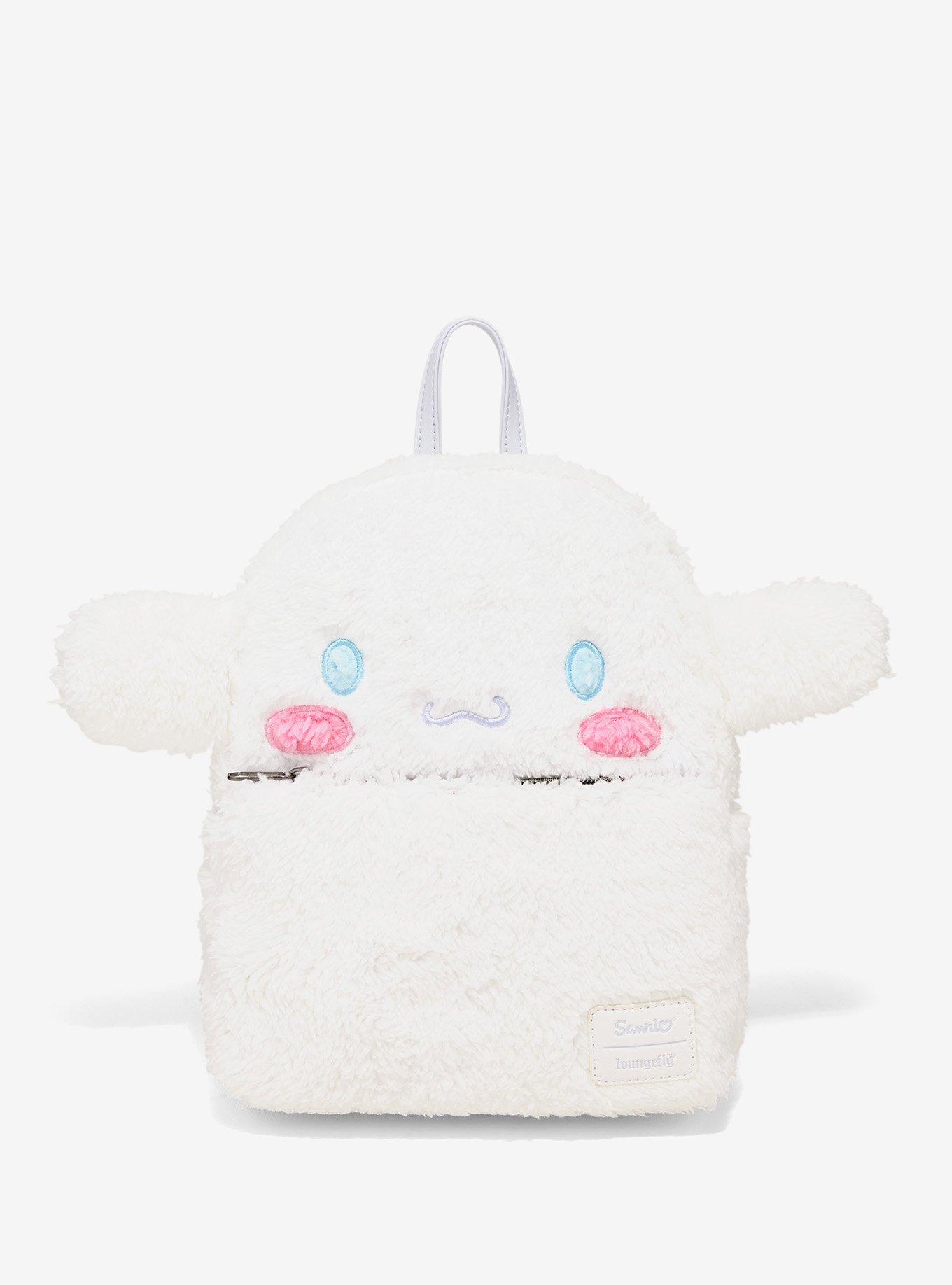 Fuzzy Plush Backpack