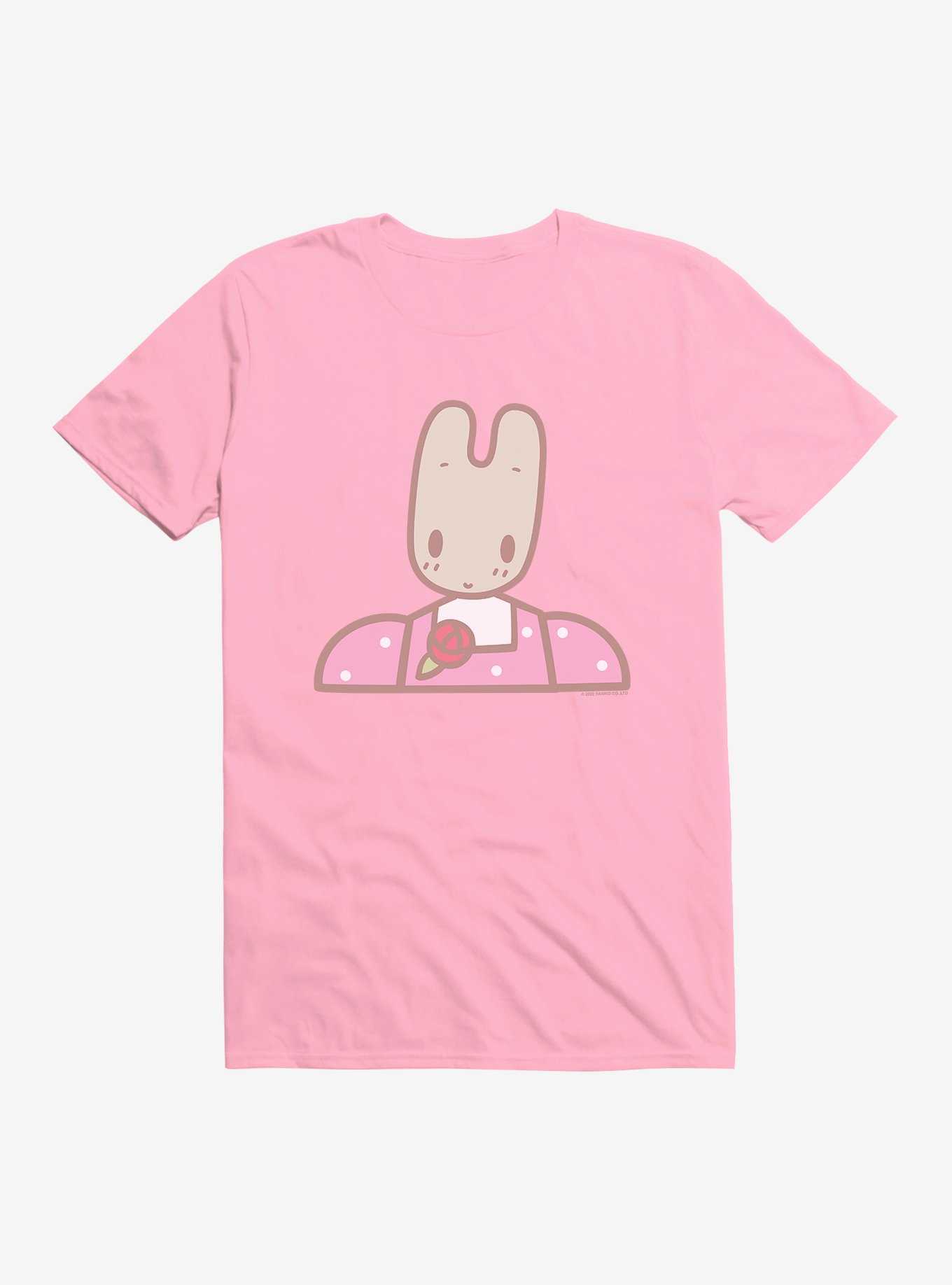 Marron Cream Pink Bunny T-Shirt, , hi-res