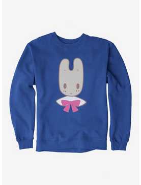 Marron Cream Pink Bow Bunny Sweatshirt, , hi-res