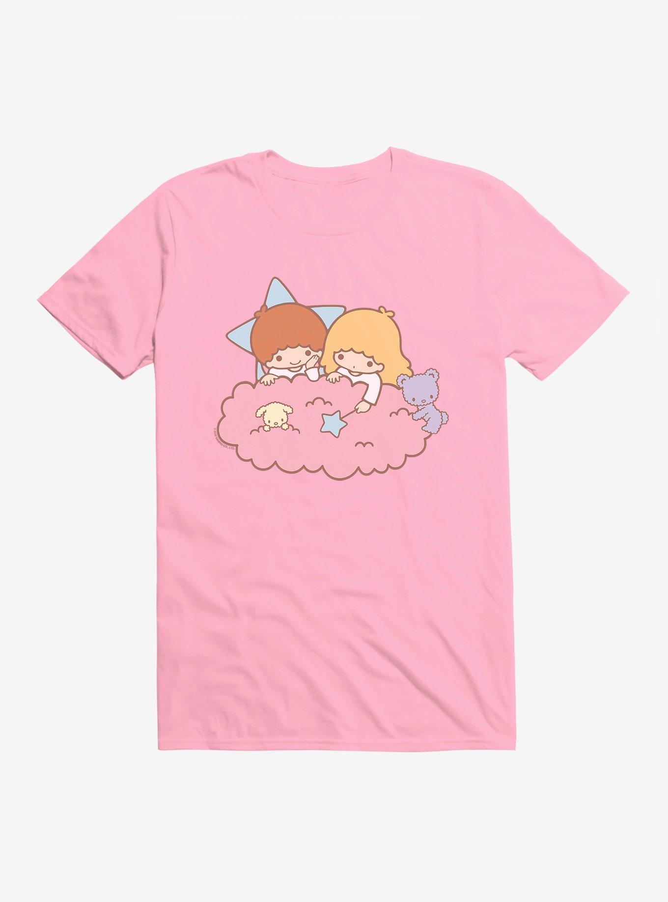 Little Twin Stars Cloud Dream T-Shirt, CHARITY PINK, hi-res