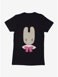 Marron Cream Pink Bow Bunny Womens T-Shirt, , hi-res