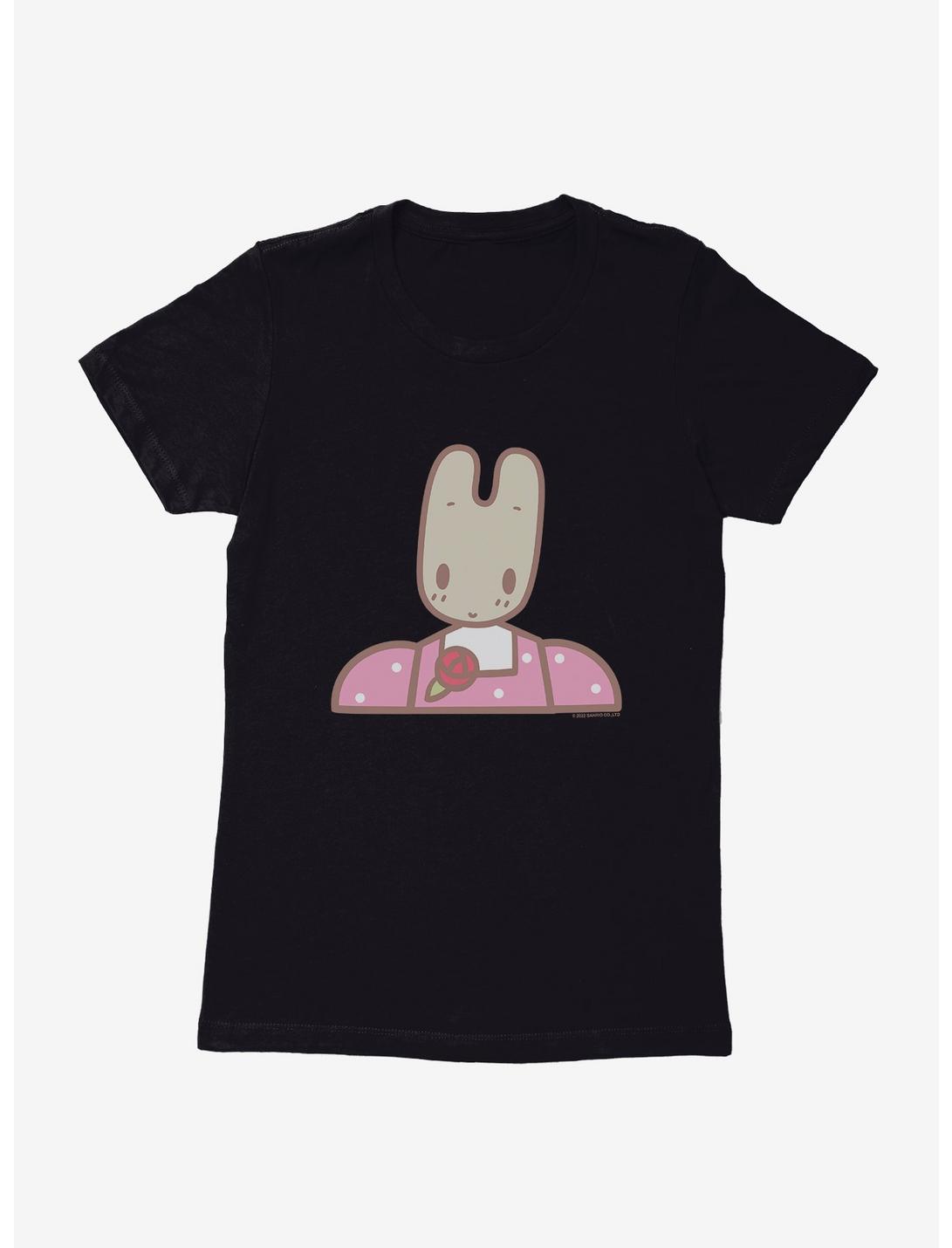 Marron Cream Pink Bunny Womens T-Shirt, , hi-res