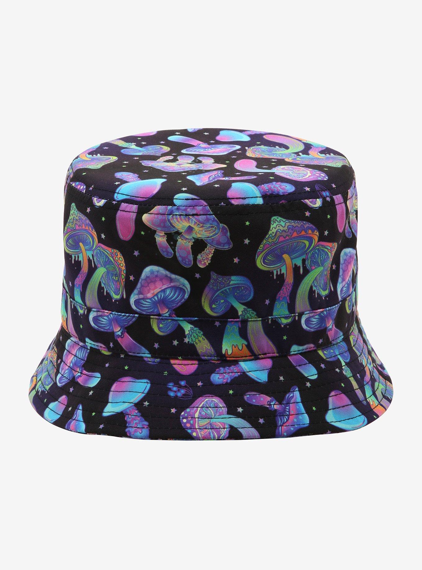 Purple Mushroom Bucket Hat Hot Topic