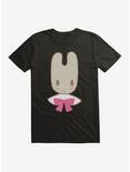 Marron Cream Pink Bow Bunny T-Shirt, , hi-res