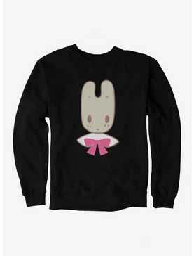 Marron Cream Pink Bow Bunny Sweatshirt, , hi-res