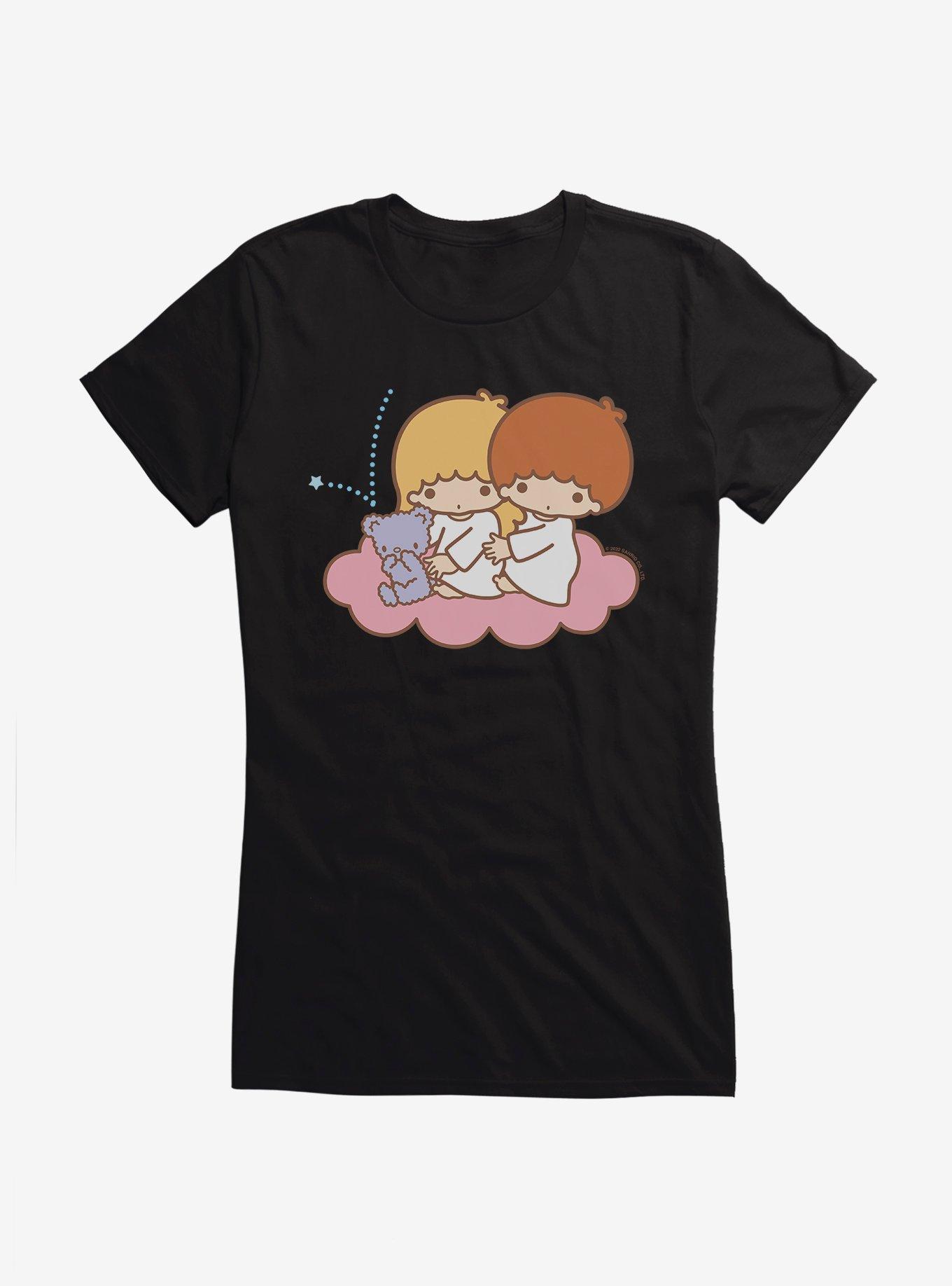 Little Twin Stars Cloud Ride Girls T-Shirt