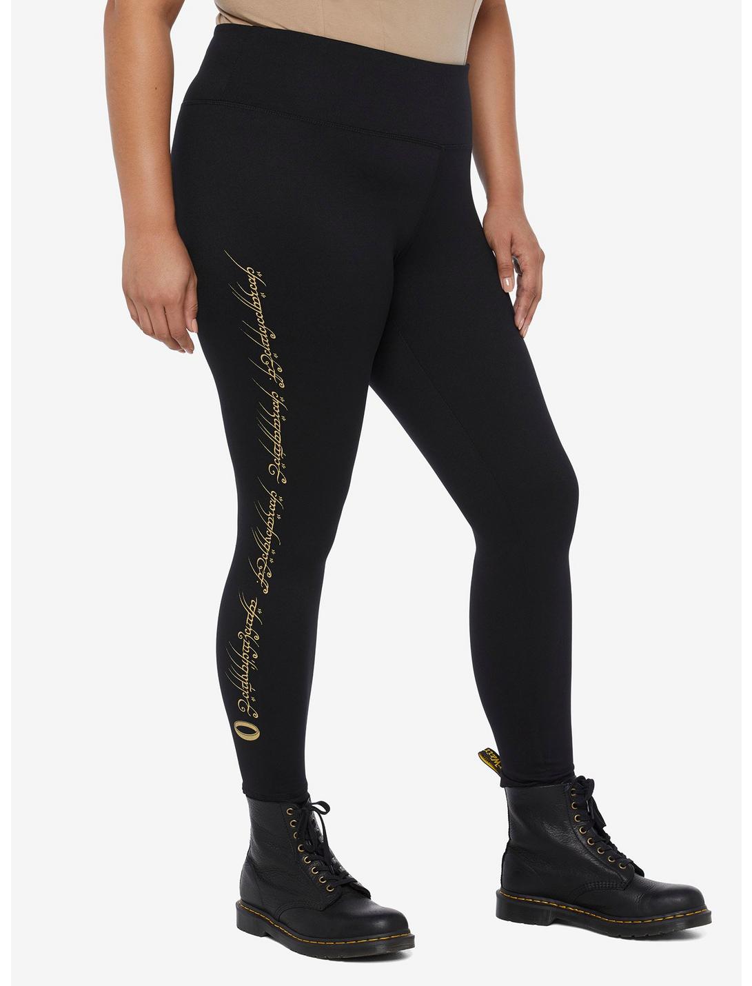 The Lord Of The Rings The One Ring Leggings Plus Size, MULTI, hi-res