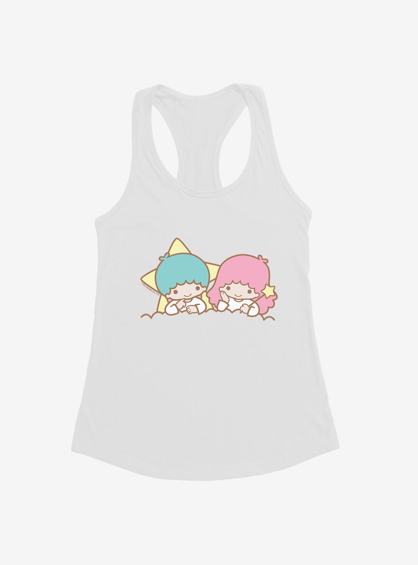 Little Twin Stars All Snuggles Girls Tank, WHITE, hi-res