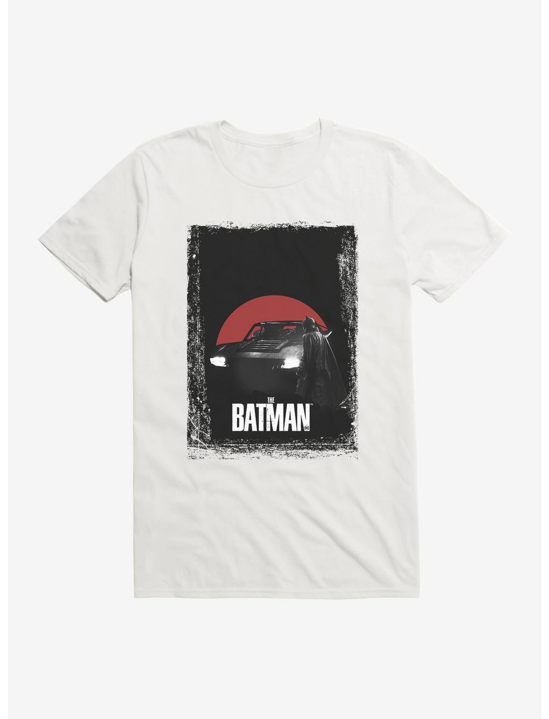 DC Comics The Batman Batmobile T-Shirt, WHITE, hi-res