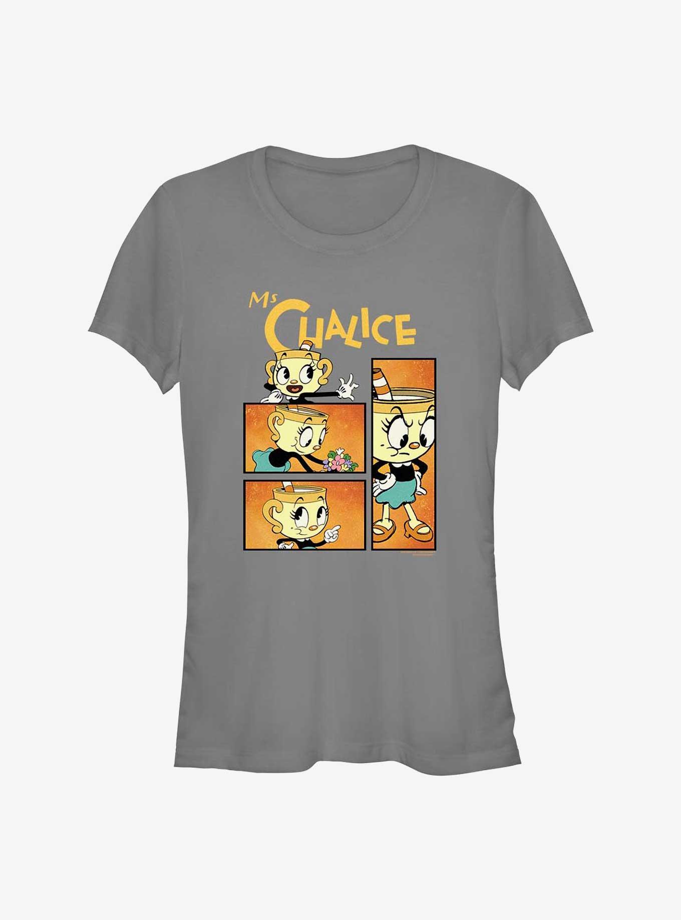 The Cuphead Show! Chalice Boxes Girl's T-Shirt, , hi-res